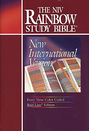 9780340910009: NIV Rainbow Study Bible, Hardback