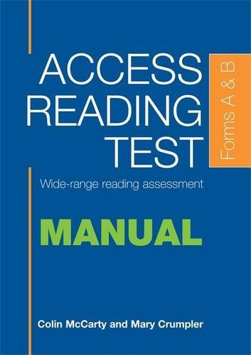 9780340912836: Access Reading Test: Manual