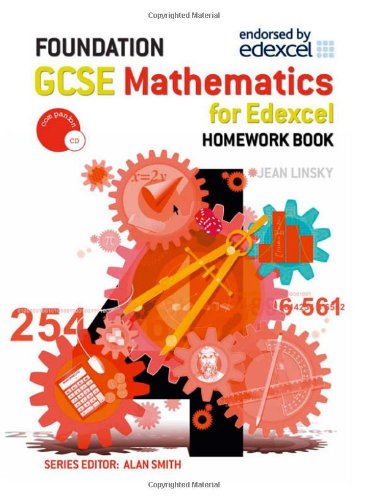 Imagen de archivo de Edexcel GCSE Maths: Foundation Homework Book: Two Tier GCSE Maths (Gcse Mathematics for Edexcel) a la venta por AwesomeBooks