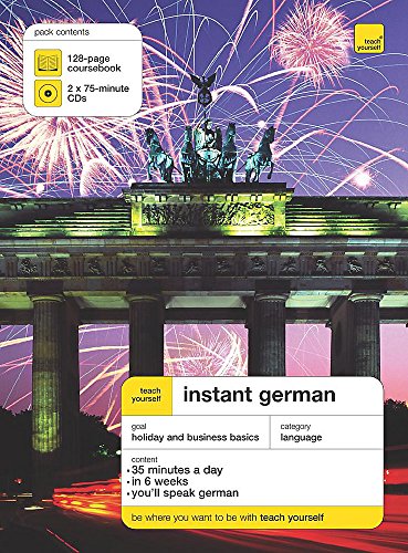 Beispielbild fr Instant German (Teach Yourself Instant Courses) zum Verkauf von WorldofBooks