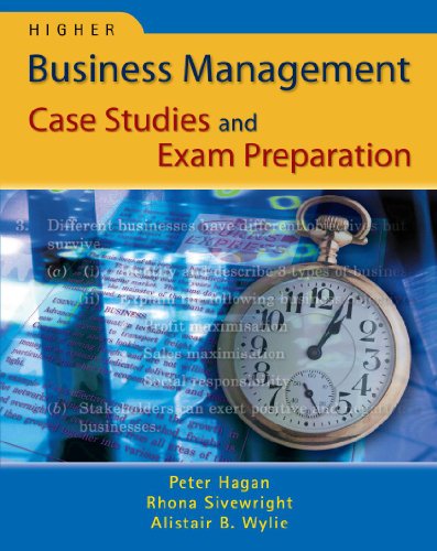 Beispielbild fr Higher Business Management Case Studies and Exam Preparation zum Verkauf von Better World Books Ltd