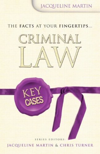 Beispielbild fr Key Cases: Criminal Law zum Verkauf von WorldofBooks