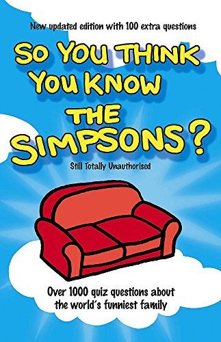 So You Think You Know: The Simpsons