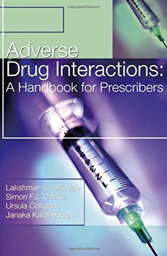 Imagen de archivo de Adverse Drug Interactions: A Handbook for Prescribers a la venta por AwesomeBooks