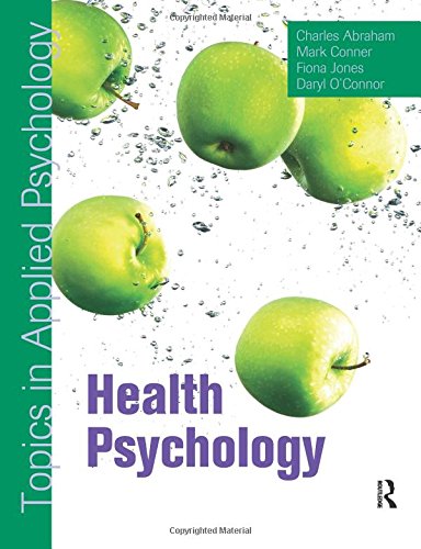 Stock image for Health Psychology Topics in Applied Psychology for sale by ThriftBooks-Dallas