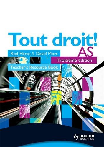 Imagen de archivo de Tout Droit! AS Third Edition Teacher's Resource Book a la venta por medimops