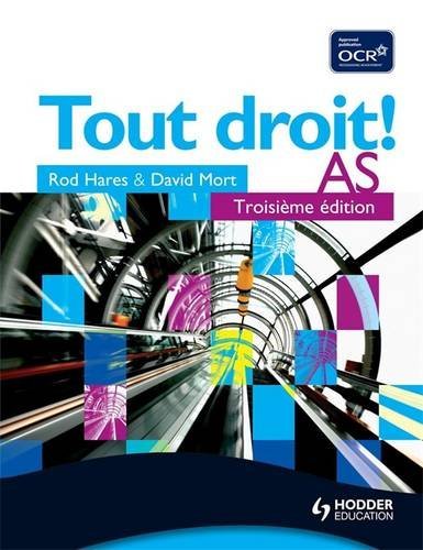 Imagen de archivo de Tout Droit, Student's Book: Troisieme Edition (English and French Edition) a la venta por Wonder Book