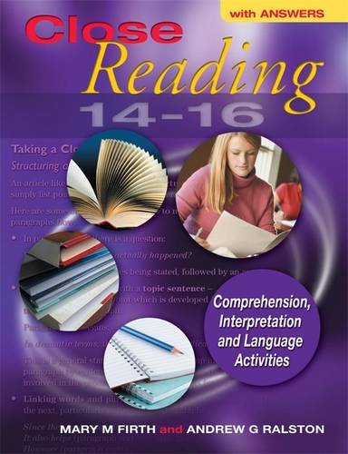 9780340940150: Close Reading 14-16: Comprehension, Interpretation and Language Activities: With Answers