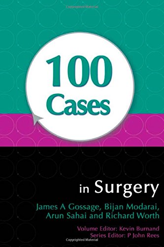 Stock image for 100 Cases in Surgery for sale by Better World Books: West