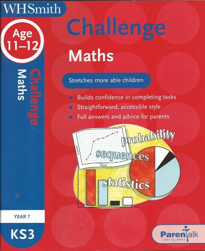 Imagen de archivo de Whs Challenge Ks3 Maths Y7 1112 Yrs a la venta por WorldofBooks