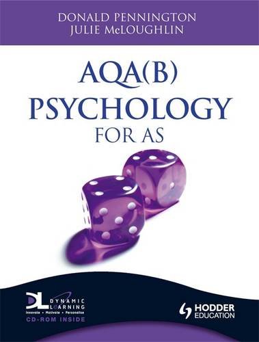 Aqa B Psychology for As (A Level Psychology) (9780340947029) by Pennington, Donald
