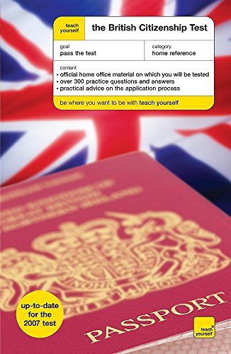 Imagen de archivo de Teach Yourself The British Citizenship Test (TYG) a la venta por AwesomeBooks