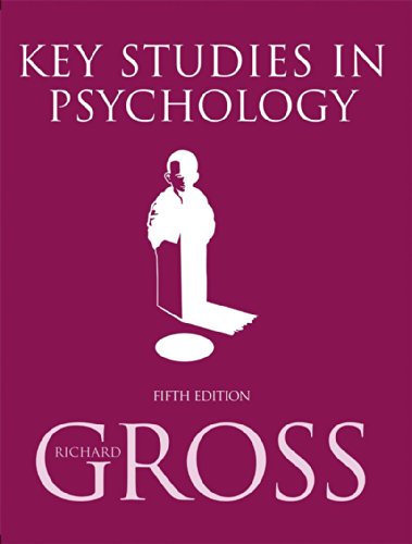 Beispielbild fr Key Studies in Psychology, 5th Edition zum Verkauf von Anybook.com