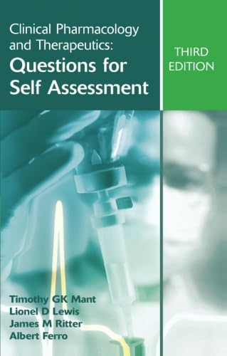 9780340947432: Clinical Pharmacology and Therapeutics: Questions for Self Assessment, Third edition