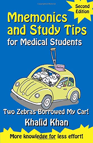 Beispielbild f�r Mnemonics and Study Tips for Medical Students, Two Zebras Borrowed My Car (A Hodder Arnold Publication) zum Verkauf von ThriftBooks-Dallas
