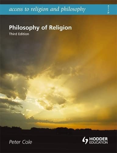9780340957783: Philosophy of Religion