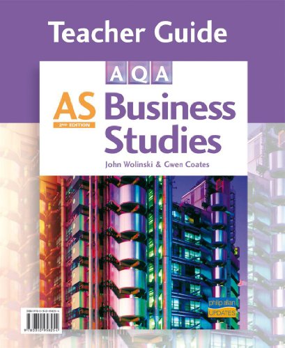 Beispielbild fr Aqa As Business Studies - Teacher Guide zum Verkauf von WorldofBooks