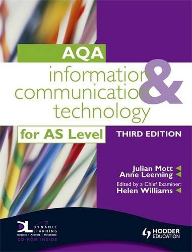 Imagen de archivo de Information and Communication Technology for AQA AS(AQA AS Level) a la venta por AwesomeBooks