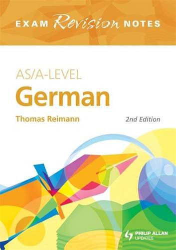 9780340958544: AS/A-Level German 2nd Edition Exam Revision Notes