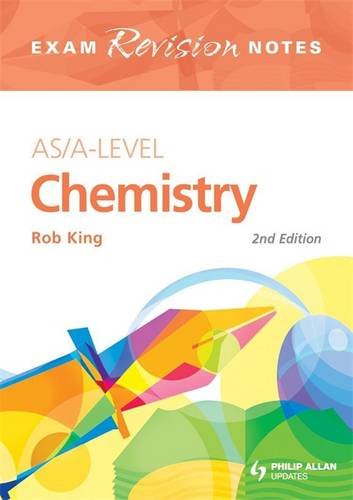9780340958599: AS/A-Level Chemistry Exam Revision Notes 2nd Edition (Exams Revision Notes)