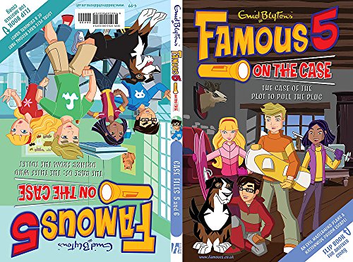 Famous 5 on the Case: Case Files 5 & 6: The Case of the Plot to Pull the Plug & The Case of the Thief Who Drinks From the Toilet - Blyton, Enid