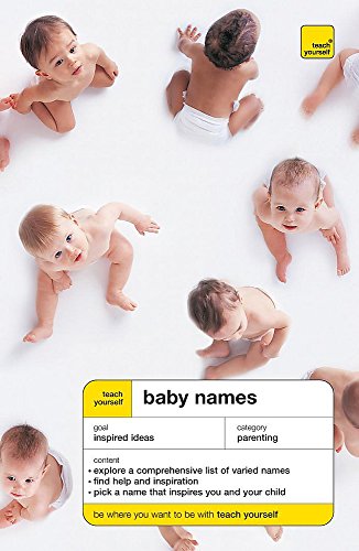 Beispielbild fr Teach Yourself Baby Names (TYG) zum Verkauf von AwesomeBooks