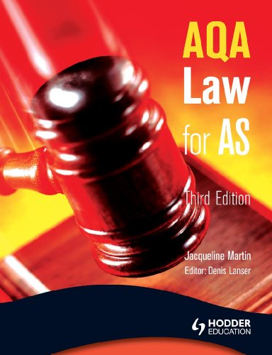 9780340965139: AQA Law for AS (A Level Law)