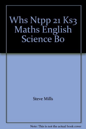 Imagen de archivo de Whs Ntpp 21 Ks3 Maths English Science Bo a la venta por AwesomeBooks