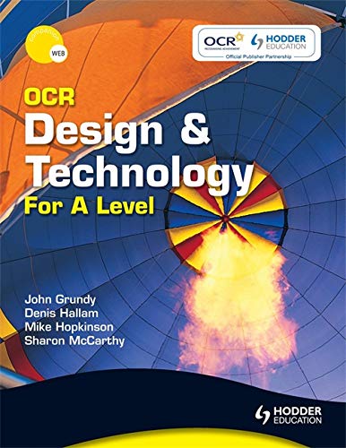 Stock image for OCR Design and Technology for A level for sale by AwesomeBooks