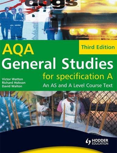 Stock image for General Studies for AQA A: An AS and A Level Course Text Third Edition for sale by WorldofBooks
