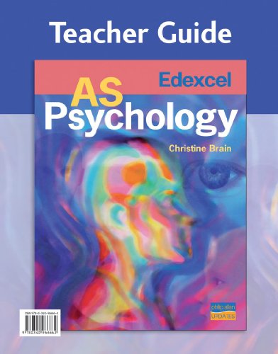 Psychology Teacher Guide: Edexcel As (Gcse Photocopiable Teacher Resource Packs) (9780340966662) by Brain, Christine