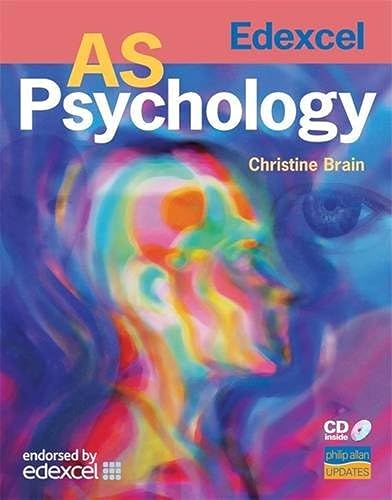 Psychology: Edexcel As (9780340966839) by Brain, Christine
