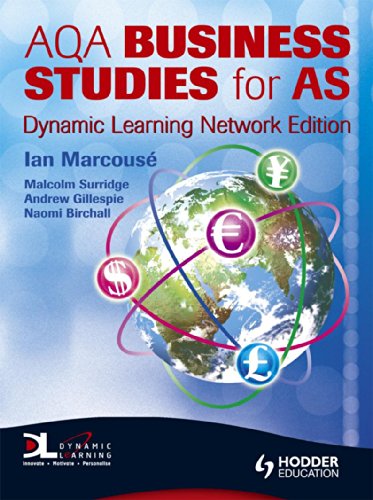 AQA Business Studies for A Level Dynamic Learning Network (A Level Business Studies) (9780340968093) by Marcouse, Ian