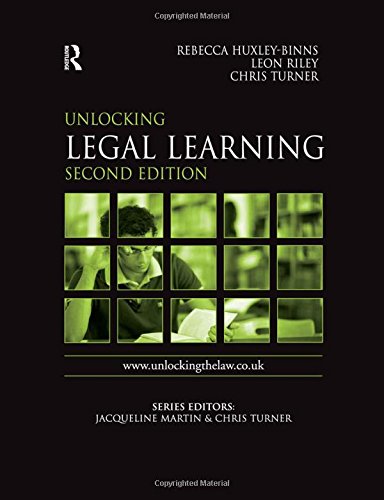 Beispielbild fr Unlocking Legal Learning (Unlocking the Law) zum Verkauf von Cambridge Rare Books