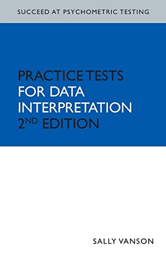 Beispielbild für Practice Tests for Data Interpretation zum Verkauf von Books Puddle