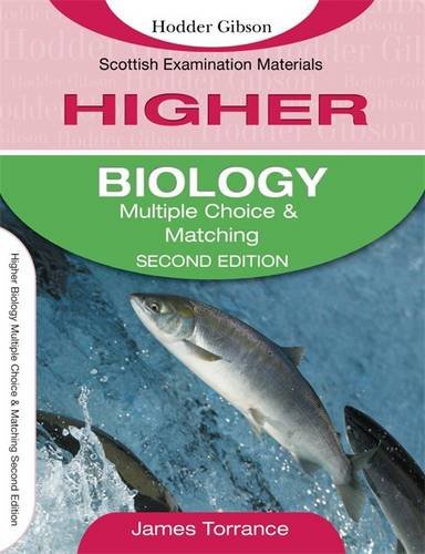 Higher Biology Multiple Choice and Matching (9780340973042) by James Fullarton