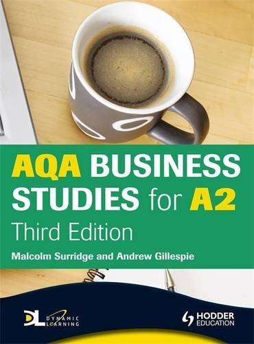 Beispielbild fr AQA Business Studies for A2 (S&G) Third Edition: WITH Dynamic Learning Student Edition (Aqa for A2) zum Verkauf von AwesomeBooks