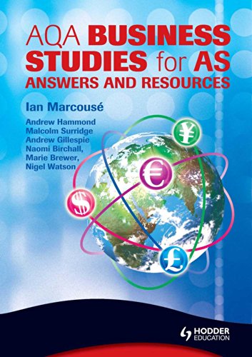 AQA Business Studies AS (9780340975749) by Marcouse, Ian