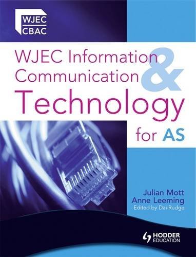 Stock image for WJEC ICT for AS for sale by Better World Books Ltd