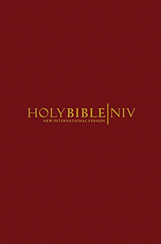 Stock image for NIV Popular Burgundy Hardback Bible for sale by WorldofBooks