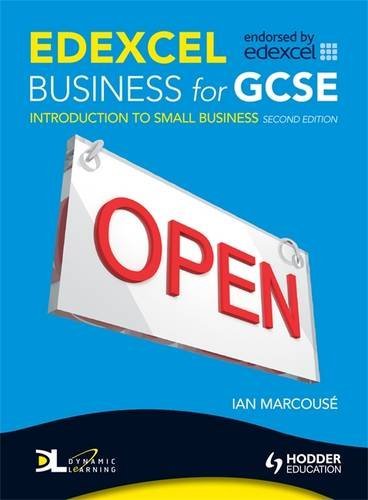 Stock image for Edexcel Business for Gcse: Introduction to Small Business for sale by MusicMagpie