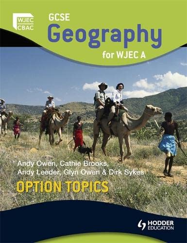 9780340983751: GCSE Geography for WJEC A Option Topics