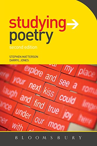 Studying Poetry (Studying..., 2) (9780340985151) by Matterson, Stephen; Jones, Darryl