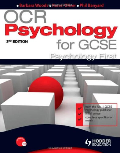 Stock image for OCR Psychology for GCSE: Psychology First 3rd Edition for sale by WorldofBooks