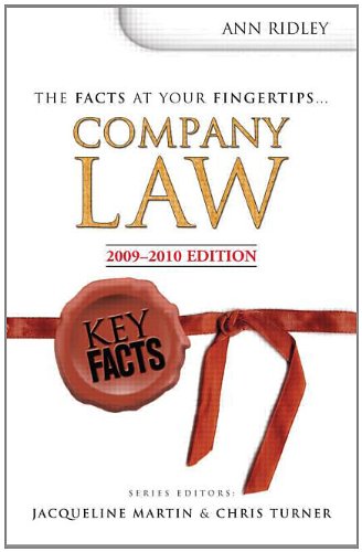 Stock image for Key Facts: Company Law (Key Facts Law) for sale by AwesomeBooks