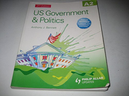 Beispielbild fr A2 US Government & Politics Textbook 3rd Edition zum Verkauf von WorldofBooks