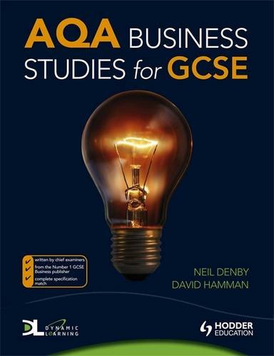 Stock image for AQA Business Studies for GCSE for sale by Better World Books Ltd
