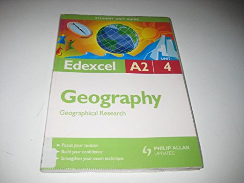 Immagine dell'editore per Edexcel A2 Geography Student Unit Guide: Unit 4 Geographical Research (Student Unit Guides) venduto da Bahamut Media
