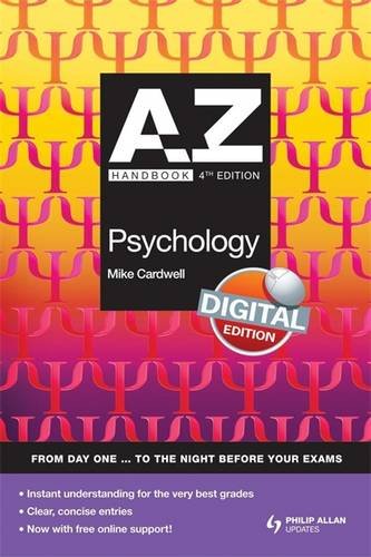Beispielbild fr A-Z Psychology Handbook + Online 4th Edition (Complete A-Z) zum Verkauf von WorldofBooks