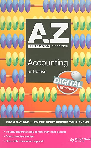 9780340991053: A-Z Accounting Handbook + Online 3rd Edition (Complete A-Z)